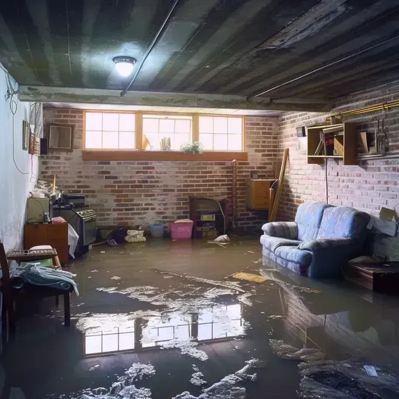 Flooded Basement Cleanup in Wallis, TX